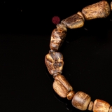 Vòng tay Trầm Hương rục chìm dạng hạt tự nhiên cho tay nữ (6,4g )