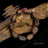 Vòng tay Trầm Hương cận chìm dạng hạt tự nhiên Hiếm ( size nam to )