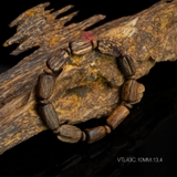 Vòng tay Trầm Hương cận chìm dạng hạt tự nhiên Hiếm ( size nữ )