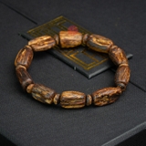 Vòng tay Trầm Hương cận chìm dạng hạt tự nhiên Hiếm ( size nữ )