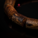 Vòng Tay Trầm Hương lu thống cận chìm cho nam (10x12mm)