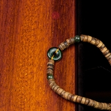 Vòng tay Trầm Hương cho nữ 5 li cận chìm mix ngọc