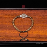 Vòng tay Trầm Hương cho nữ 5 li cận chìm mix ngọc