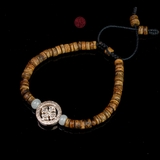 Vòng tay Trầm Hương cho nữ 5 li cận chìm mix ngọc