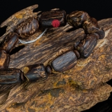 Vòng tay Trầm Hương cận chìm dạng hạt tự nhiên Hiếm ( size nam to )