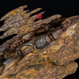 Vòng tay Trầm Hương cận chìm dạng hạt tự nhiên Hiếm ( size nam trung )