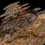 Vòng tay Trầm Hương cận chìm dạng hạt tự nhiên Hiếm ( size nữ )