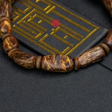 Vòng tay Trầm Hương cận chìm dạng hạt tự nhiên Hiếm ( size nữ )