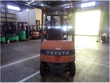 Xe nâng điện TOYOTA 7FB15 nâng cao 3500mm