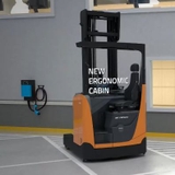 Xe nâng điện reach truck BT RRE180H