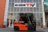 Xe nâng điện cũ 3.5 tấn Toyota 7FBJ35. Khung V3000. Sản xuất 2016. Mã XC.B35TOS30.00493