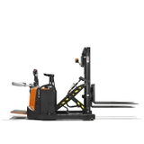 Xe nâng điện khung nâng thu gọn BT Staxio 1.2t Double Stacker with Retractable mast Toyota