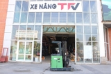Xe nâng điện cũ reach truck 1.5 tấn Toyota 7FBR15. Khung FV4000. Sản xuất 2007. Mã XC.R15TOD40.00120