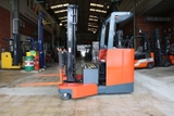 Xe nâng điện cũ Reach truck 2.5 tấn Toyota 6FBR25. Khung V4000. Sản xuất 2011. Mã XC.R25TOS40.00361
