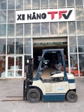 Xe nâng điện cũ ngồi lái 2.5 tấn Toyota 7FB25, nâng cao 3m, sx 2005. Mã XC.B25TOS30.00555