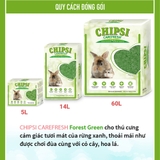 Lót chuồng cho thú nhỏ Carefresh Forest Green