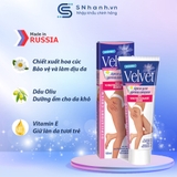 Kem tẩy lông Velvet Hoa Cúc, Oliu, Vitamin E cho da nhạy cảm Tuýp 100ml