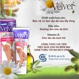 Kem tẩy lông Velvet Hoa Cúc, Oliu, Vitamin E cho da nhạy cảm Tuýp 100ml
