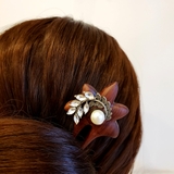 Trâm "Nhánh Lá đính hạt đá "