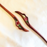 TRÂM CÀI TÓC GỖ RESIN - CÁNH TIÊN 135