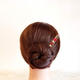 TRÂM CÀI TÓC GỖ RESIN - MIX 124