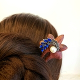 Trâm "Nhánh Lá đính hạt đá "