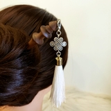 Trâm cài tóc tua rua sợi