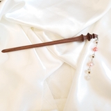 Trâm cài tóc tua rua hạt bẹt thả