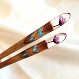 TRÂM CÀI TÓC GỖ- RESIN HOA KHÔ 25