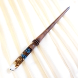 Trâm cài tóc gỗ- resin- hoa khô 60