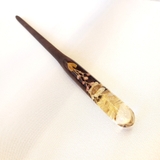 TRÂM CÀI TÓC GỖ-RESIN & SNOWY TRẮNG - BABYGROOM