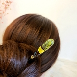 TRÂM CÀI TÓC GỖ-RESIN & SNOWY VÀNG - DƯƠNG SỈ