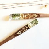 TRÂM CÀI TÓC GỖ-RESIN & SNOWY TRẮNG - DƯƠNG SỈ