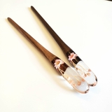 TRÂM CÀI TÓC GỖ-RESIN & SNOWY - BABYGROOM