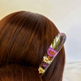 TRÂM CÀI TÓC GỖ RESIN - MIX 124