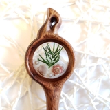 Trâm cài tóc gỗ- rein- hoa khô 40