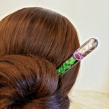 TRÂM CÀI TÓC GỖ - RESIN HOA KHÔ 37