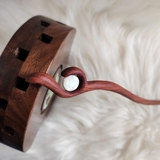 TRÂM CÀI TÓC GỖ ĐÍNH ĐÁ - GIỮA