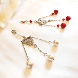 TUA RUA CHÙM HẠT - ĐỎ - TRẮNG