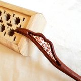 Trâm cài tóc gỗ- resin- cánh tiên-hoatuyết-105