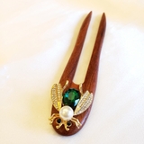 TRÂM CÀI TÓC GỖ - 2 QUE - ONG ĐÁ