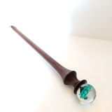 TRÂM CÀI TÓC GỖ-RESIN CẦU 20MM / HOA KHÔ