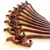 Trâm cài tóc gỗ HOA LOA KÈN