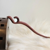 TRÂM CÀI TÓC GỖ ĐÍNH ĐÁ - GIỮA