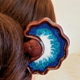 TRÂM CÀI TÓC GỖ-RESIN - BIỂN XANH