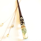 TRÂM CÀI TÓC GỖ-RESIN & SNOWY TRẮNG - DƯƠNG SỈ