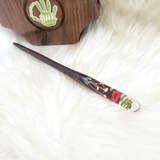 TRÂM CÀI TÓC GỖ-RESIN & SNOWY ĐỎ DƯƠNG SỈ