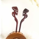 TRÂM CÀI TÓC GỖ - NÓN LÁ