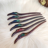 TRÂM CÀI TÓC GỖ-RESIN & ĐÁ NHUYỄN - 51