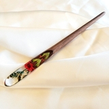 TRÂM CÀI TÓC GỖ-RESIN & SNOWY ĐỎ - 42